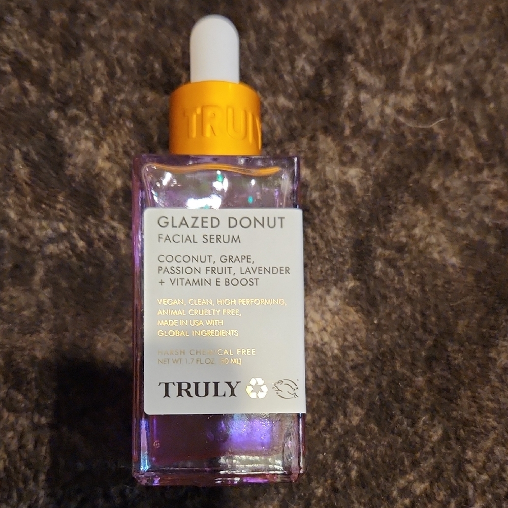 TRULY Glazed Donut Facial Serum - Purple and Orange
